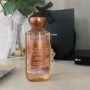 Bath & Body Works warm sugar vanilla shower gel
